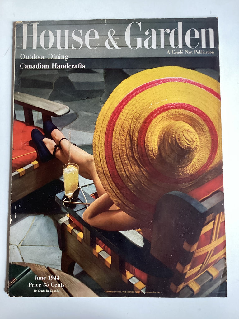 House & Garden magazine June 1944