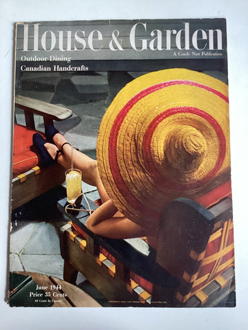 House & Garden magazine June 1944