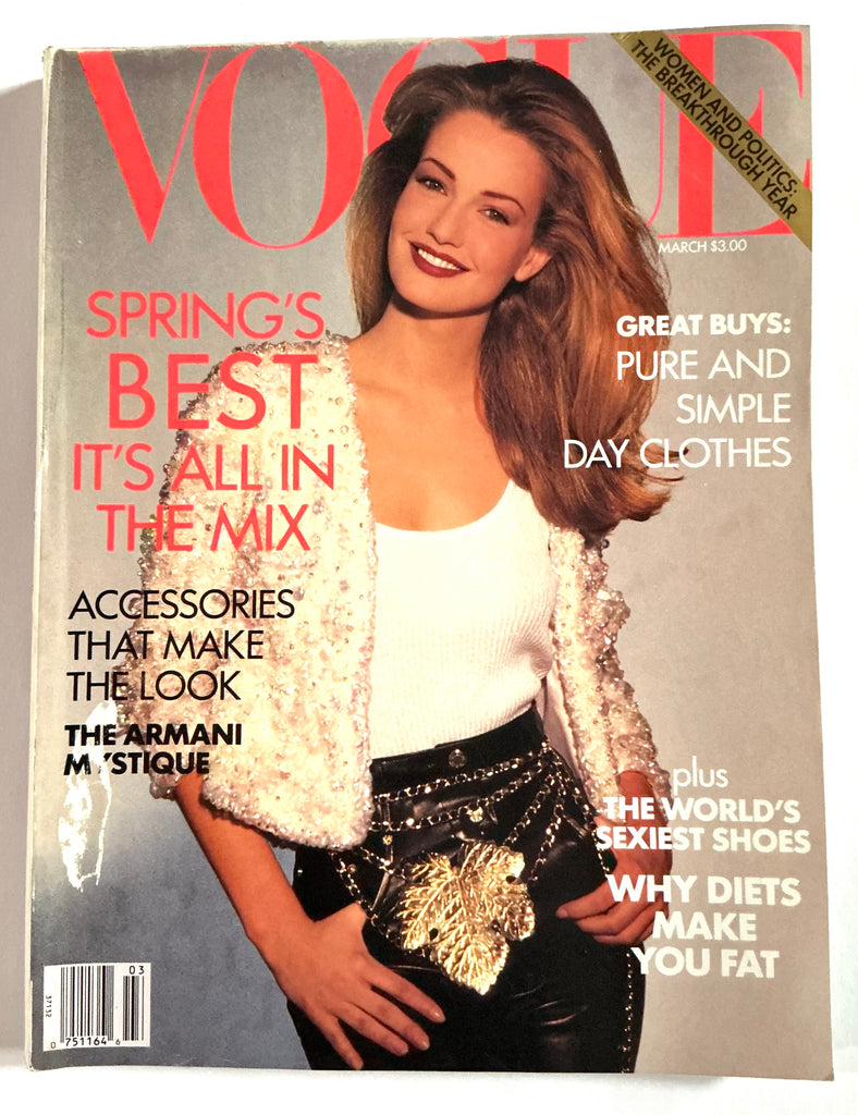Vogue Magazine March 1992