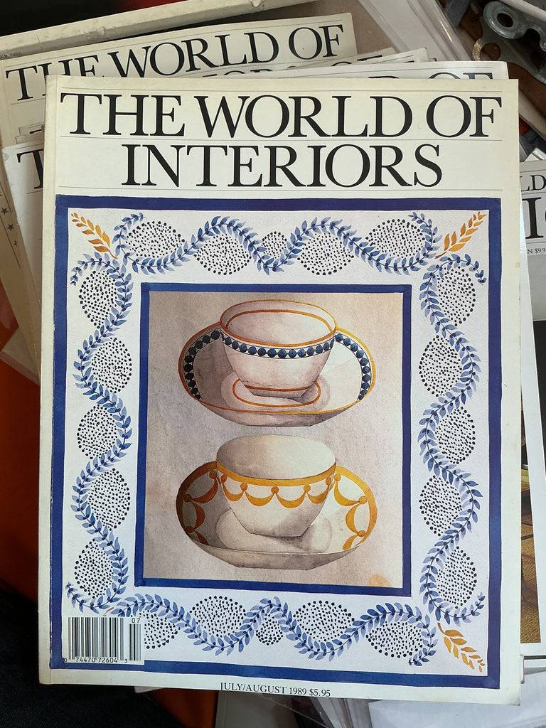 The World of Interiors July/August 1989