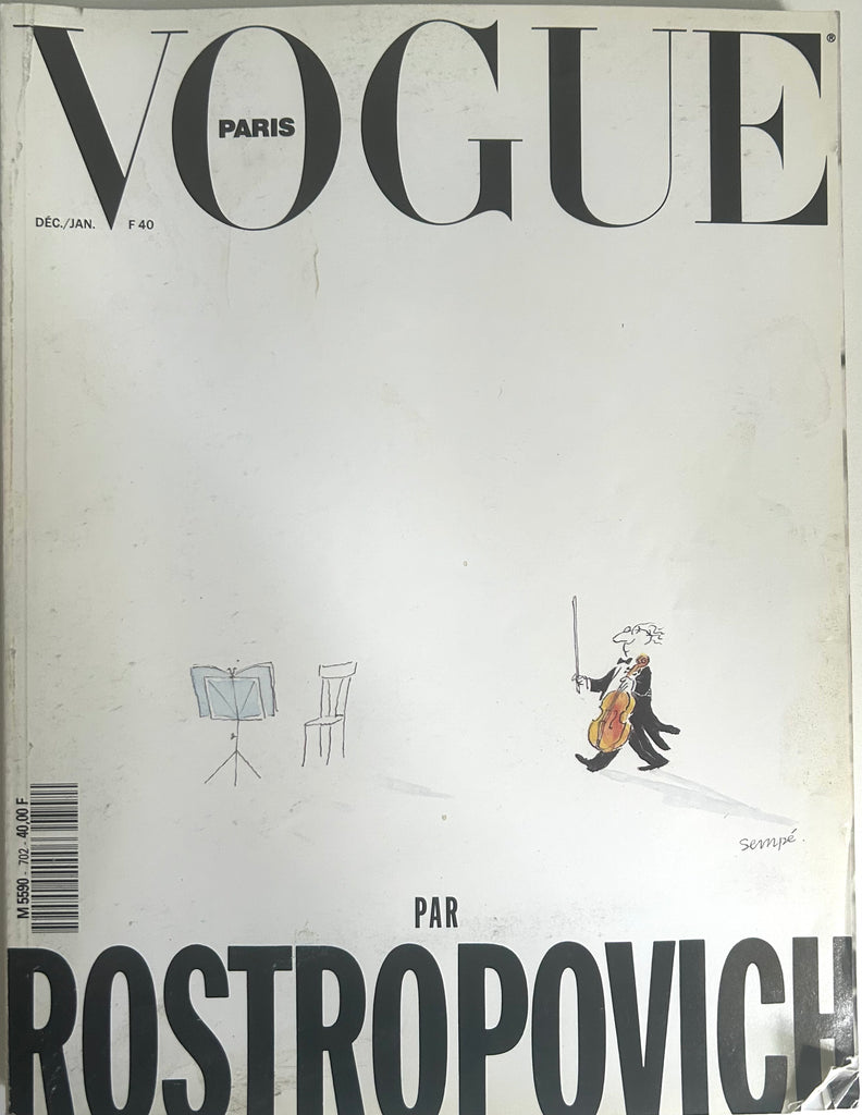 Vogue Paris - Dec/Jan 1989/1990 - n.702