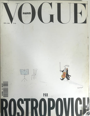 Vogue Paris - Dec/Jan 1989/1990 - n.702