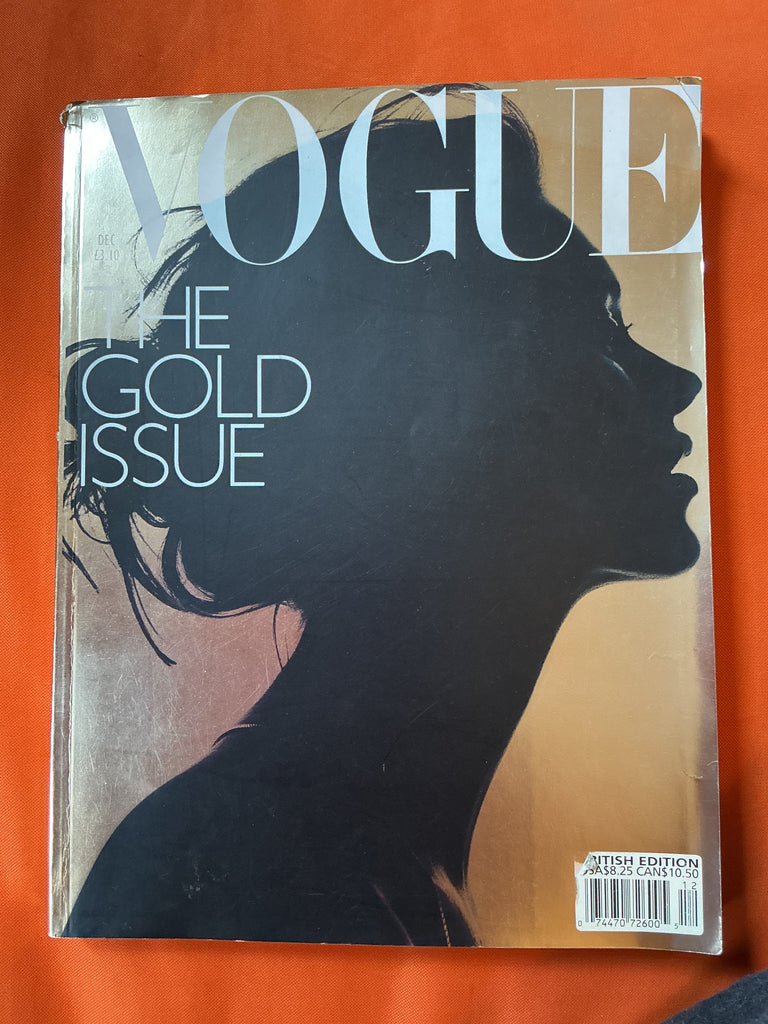 "The Gold Issue" UK Vogue December 2000