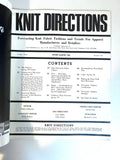 Knit Directions 1968 Vol. 3, No. 2