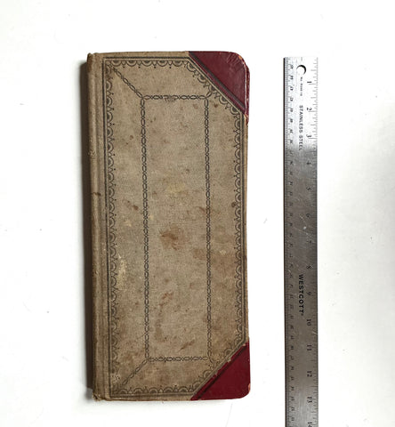 Old handwritten cookbook.
