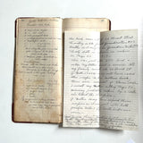 Old handwritten cookbook