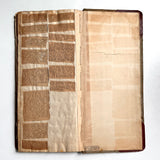 Old handwritten cookbook