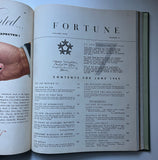 Bound volume of Fortune Magazine, Apr-June 1945