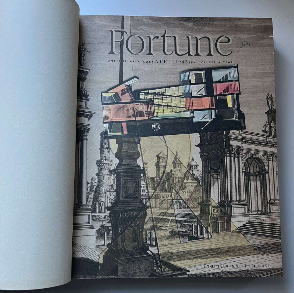 Bound volume of Fortune Magazine, Apr-June 1943