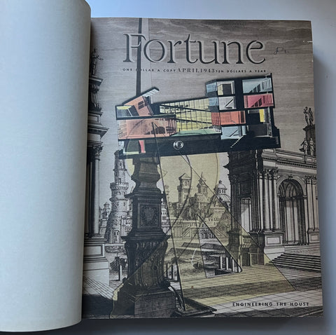 Bound volume of Fortune Magazine, Apr-June 1943
