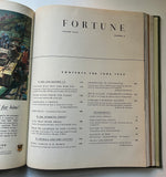 Bound volume of Fortune Magazine, Apr-June 1943
