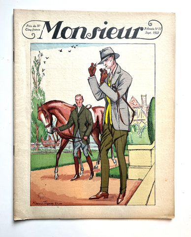 Monsieur Septembre 1922