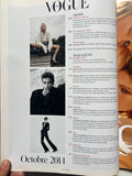 Vogue Paris Octobre 2014