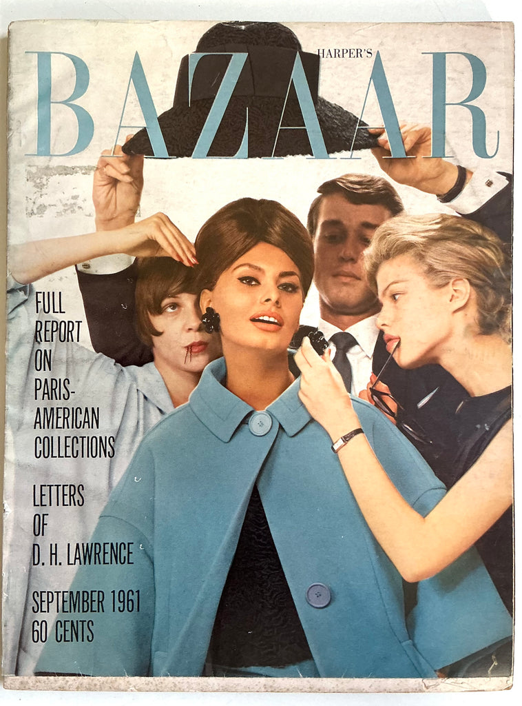 Harper's Bazaar September 1961 Diana Vreeland, Richard Avedon
