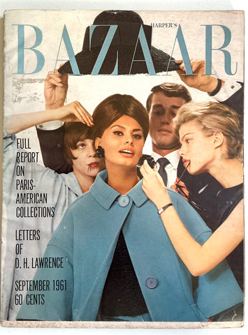 Harper's Bazaar September 1961 Diana Vreeland, Richard Avedon