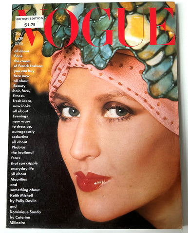 UK Vogue Late April 1974 Norman Parkinson