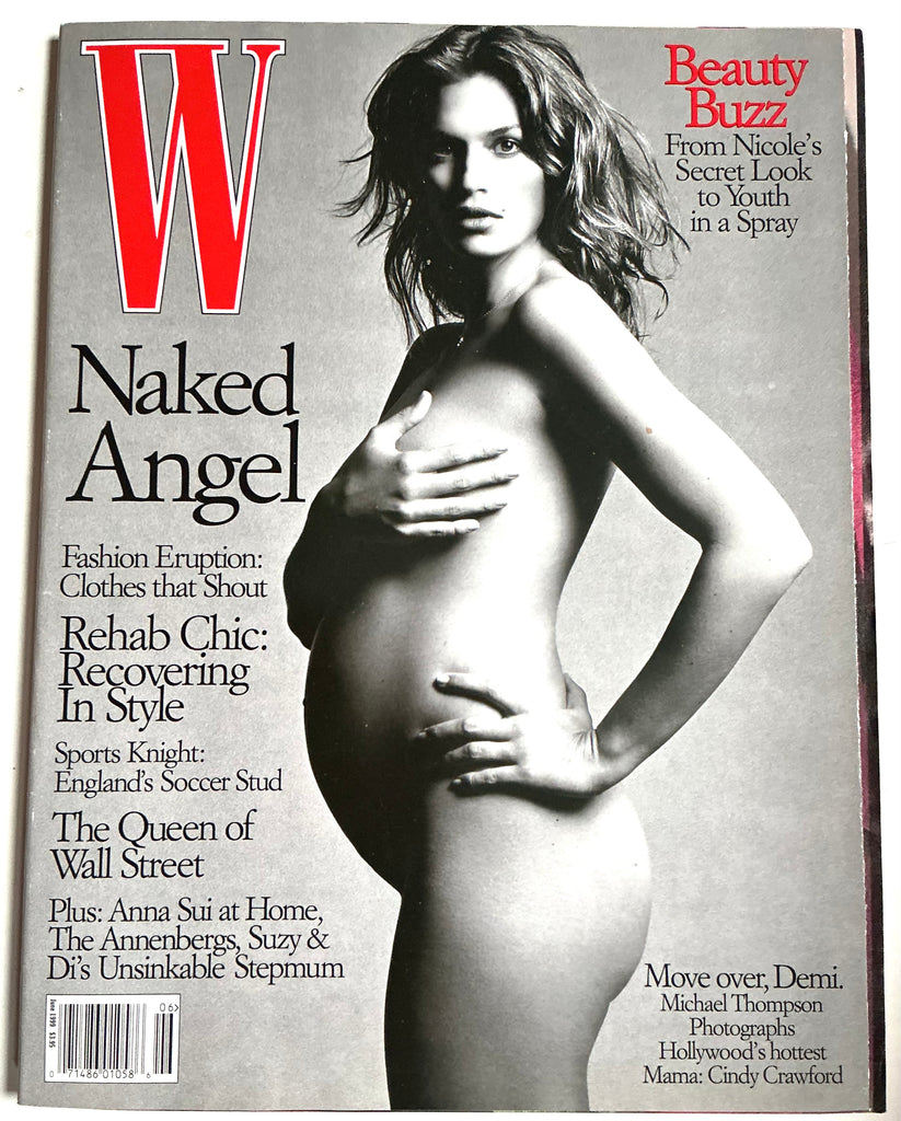W Magazine June 1999 cindy crawford
