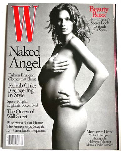 W Magazine June 1999 cindy crawford