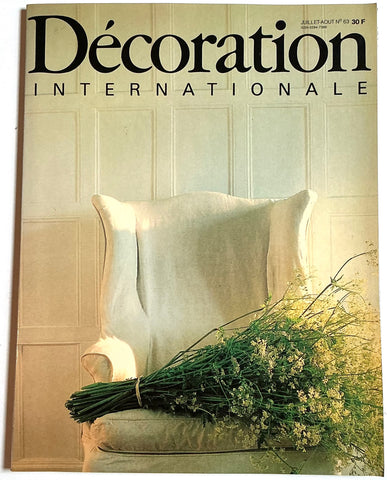 Décoration Internationale Juillet-Aout 1983 no.63