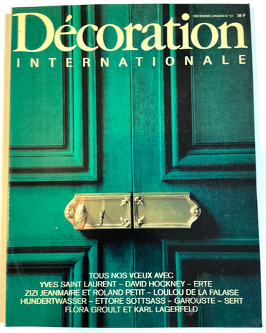 Décoration Internationale Déc.-Janvier 1983 no. 57