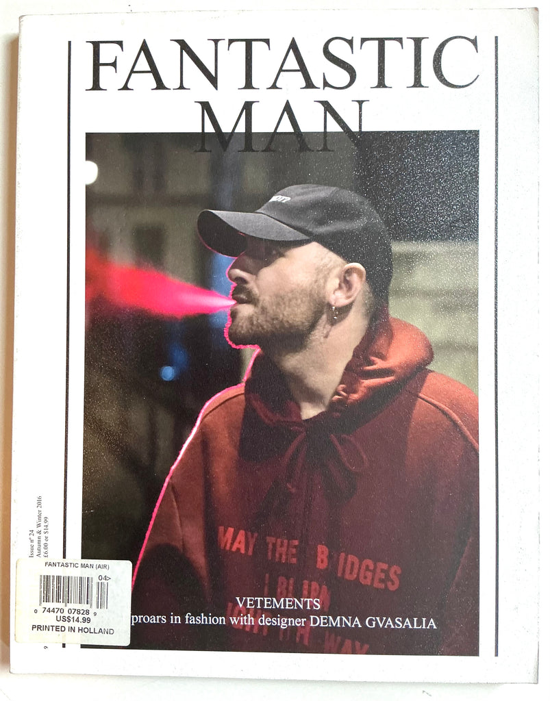 Fantastic Man no. 24 Autumn/Winter 2016 demna