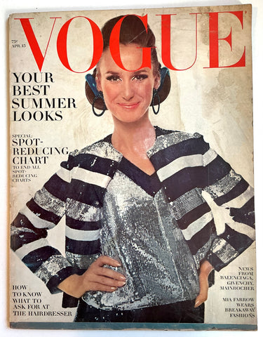 Vogue magazine April 15, 1966