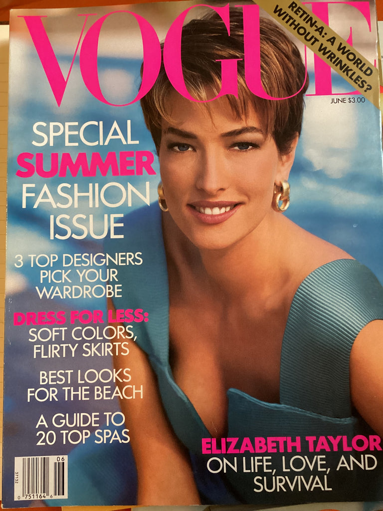 Vogue Magazine June 1991