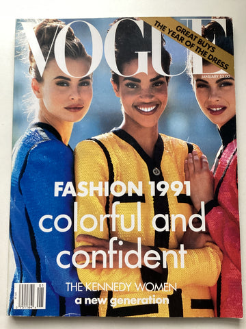 Vogue Magazine January 1991