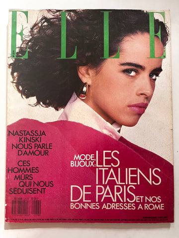 French Elle Magazine - October 5 1987 - n.2178