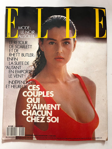 French Elle Magazine - 27 juin 1988 - n.2216