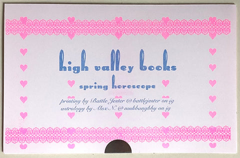 High Valley Books

Horoscope 