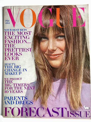 VOGUE magazine  January 1, 1970 Jane Birkin
