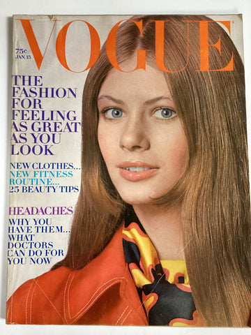 Vogue magazine January 15, 1970