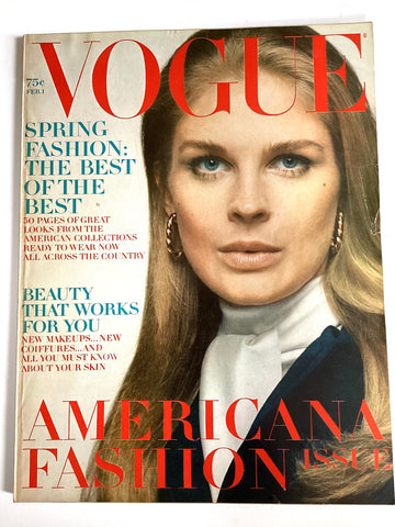 Vogue magazine February 1, 1969