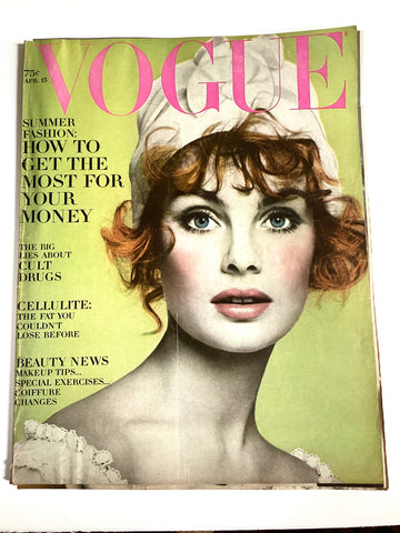 Vogue April 15, 1968 jean shrimpton avedon