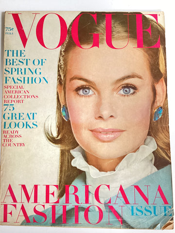 Vogue Magazine   February 1, 1968