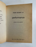 Performance: Bloomsbury Pocket Movie Guide 6