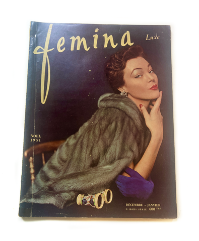 Femina magazine Decembre 1951-Janvier 1952