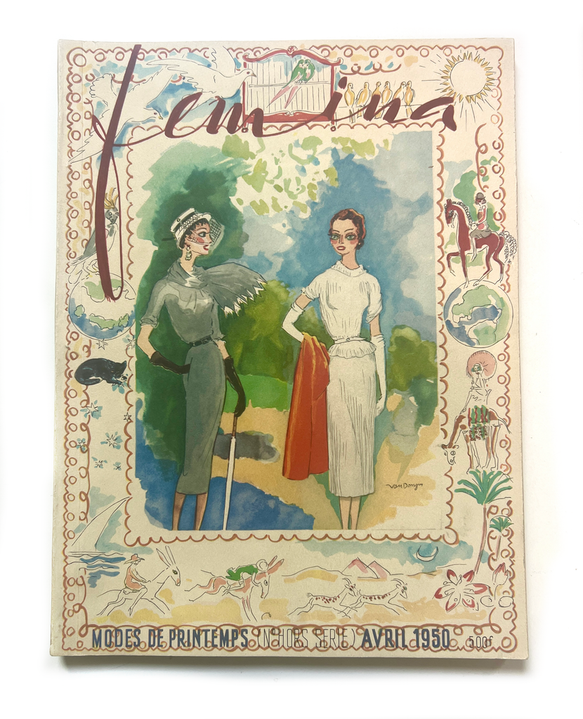 Femina magazine Avril 1950