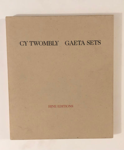 Cy Twombly Gaeta Sets