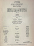 DETAILS Magazine June 1982 (Vol. 1, No. 1)