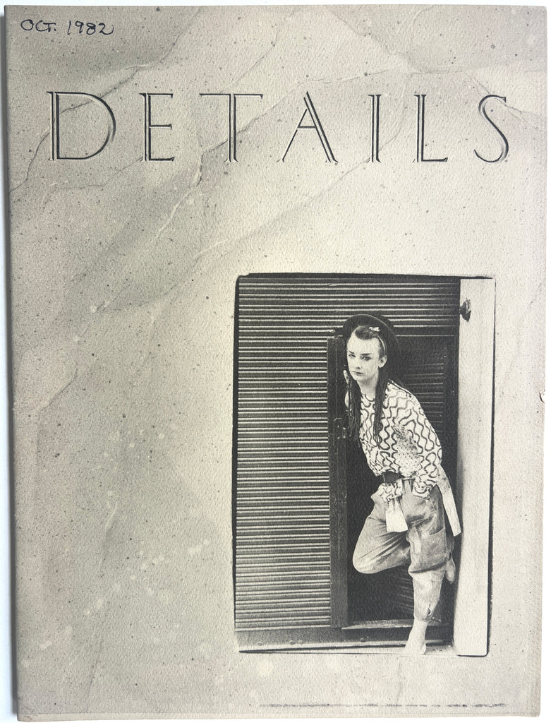DETAILS Magazine October 1982 (Vol. 1, No. 4)