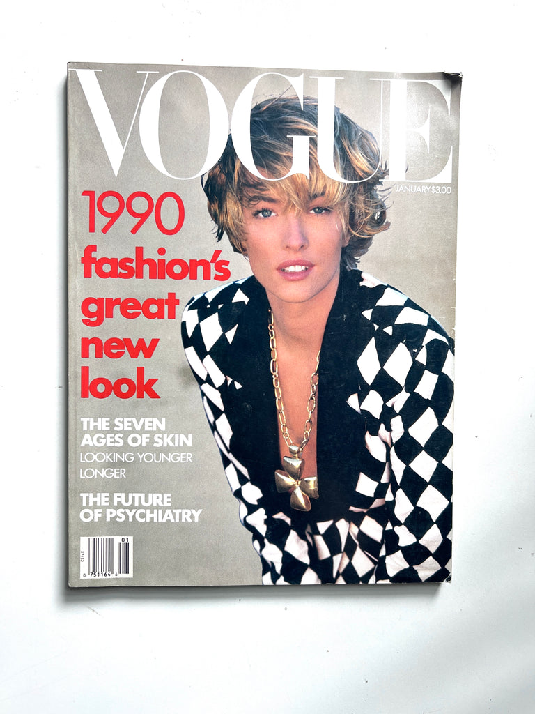 Vogue Magazine January 1990
