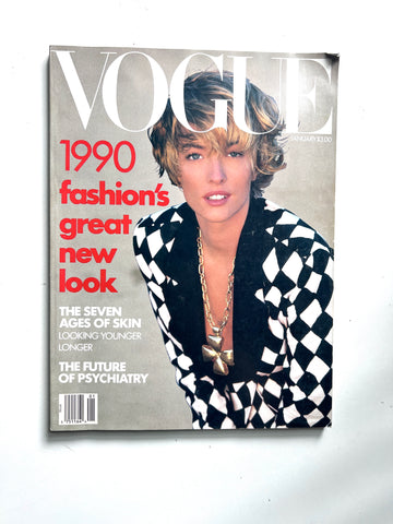 Vogue Magazine January 1990