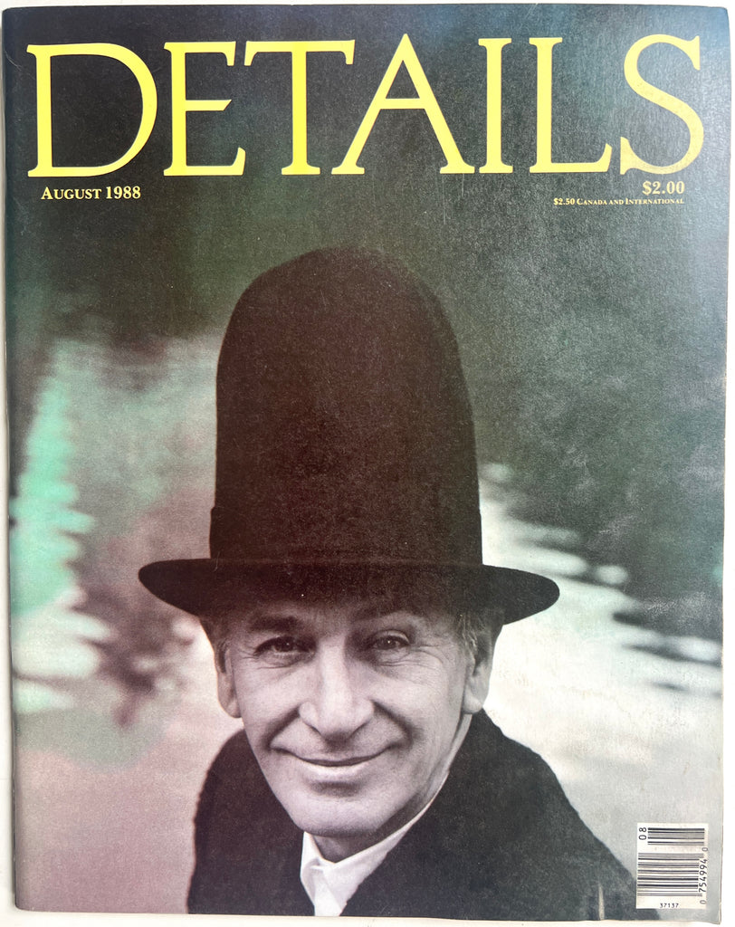 DETAILS Magazine August 1988 (Vol. 7, No. 3)