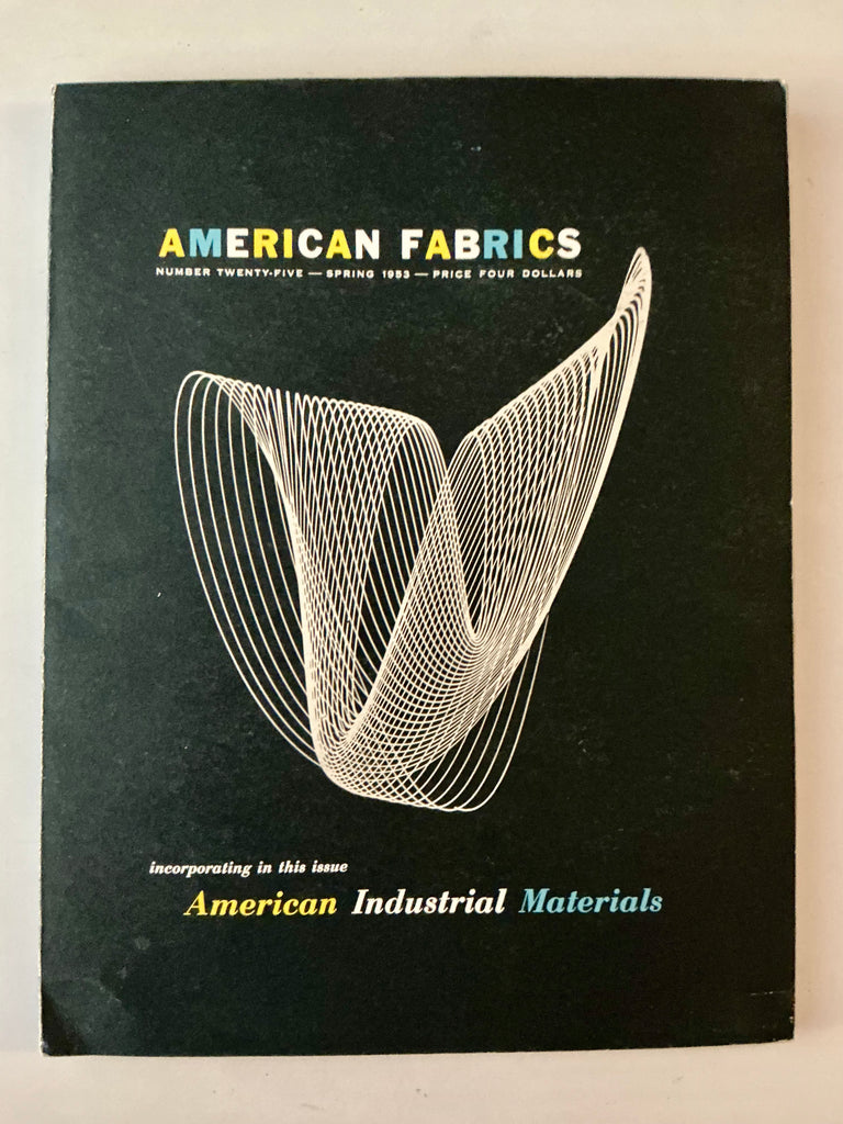 American Fabrics Number Twenty-Five Spring 1953