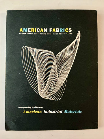 American Fabrics Number Twenty-Five Spring 1953