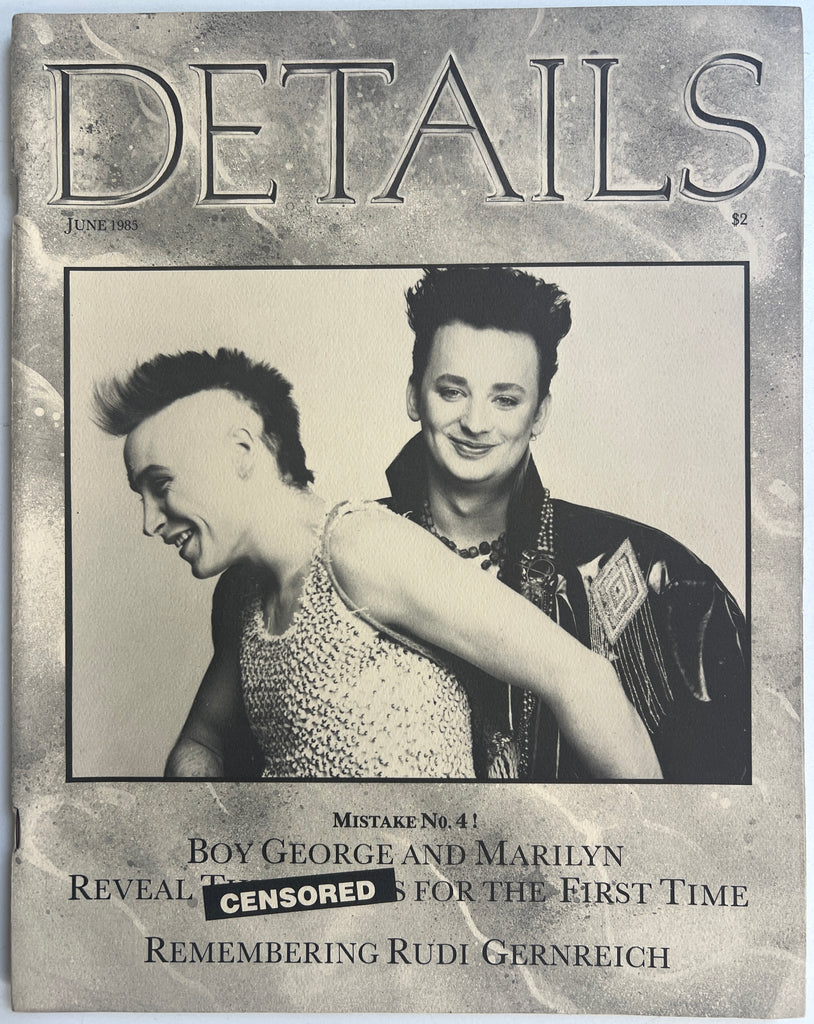 DETAILS Magazine June 1985 (Vol. 4, No. 1)