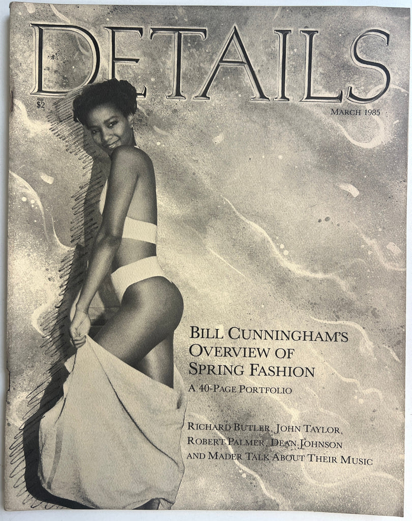 DETAILS Magazine March 1985 (Vol. 3, No. 8) bill cunningham