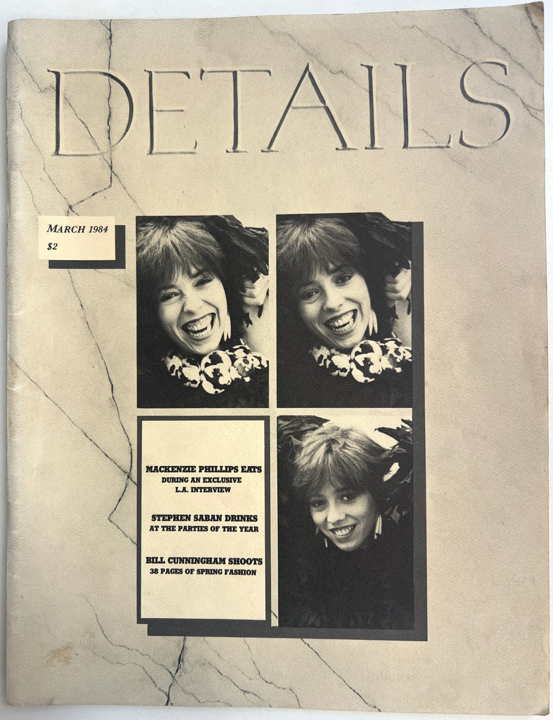 DETAILS Magazine March 1984 (Vol. 2, No. 5)